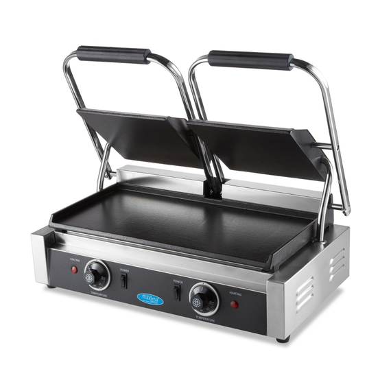 Maxima Gastro Kontaktgrill - Glatte - Doppelgrillplatte - 2 x 22 cm, Bild 6