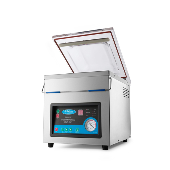 Maxima Gastro Vakuumiergerät - 30 cm Siegelbalken - W32 x D37cm x H18,5 Kammer