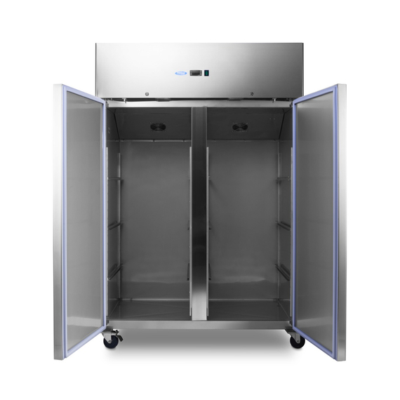 Maxima Gastro Gefrierschrank - 1200 l - 6 Einstellbare Regale (2/1 GN) - auf Rädern - inkl. Regale, Bild 5