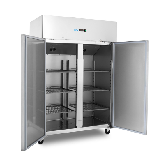 Maxima Gastro Kühlschrank - 1200 l - 6 Einstellbare Regale (2/1 GN) - auf Rädern - inkl. Regale, Bild 8