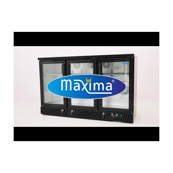 Maxima Gastro Getränke Kühlschrank - 2 Scharnier -Türen - 4 verstellbare Regale, Bild 7