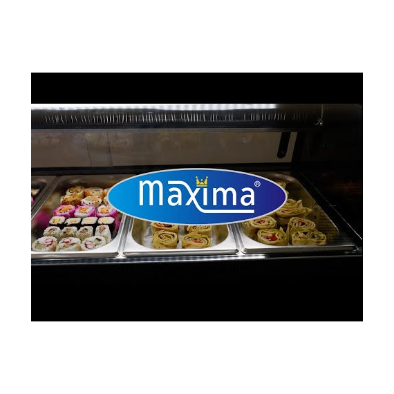 Maxima Gastro Sushi-Kühlaufsatzvitrine - 52 l - inkl. 5 x 1/3 GN - Tischplatte, Bild 5