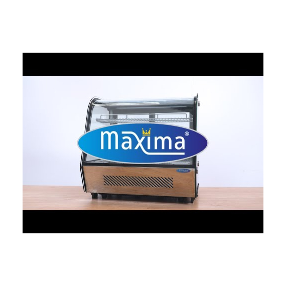 Maxima Gastro Glastürkühlschränke - 120 l - 70 cm - Hintere Schiebetüren, Bild 6