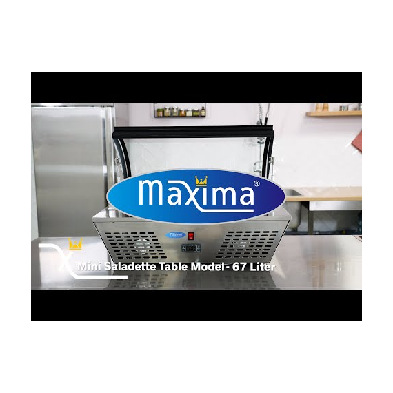 Maxima Gastro Saladette - 67 l - inkl. 8 x 1/6 GN - Tischplatte, Bild 9