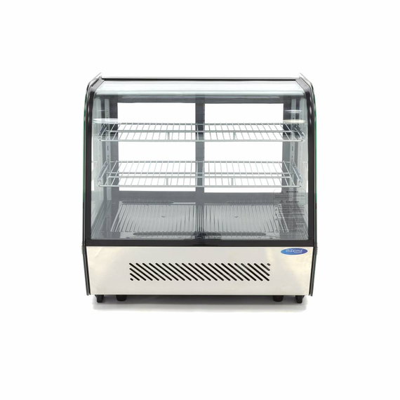 Maxima Gastro Glastürkühlschränke - 120 l - 70 cm - Hintere Schiebetüren, Bild 2