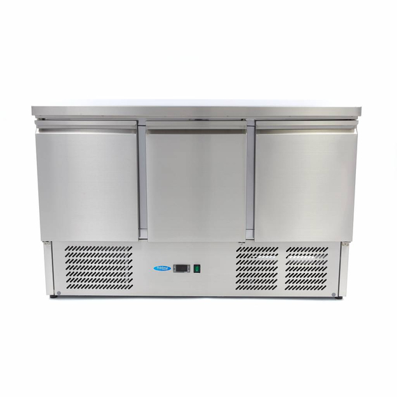 Maxima Gastro Kühltisch - 137 cm - 3 Türen, Bild 2