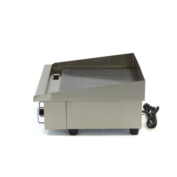 Maxima Gastro Grillplatte - Gerillt - 55 cm - inkl. Tropfschale, Bild 3