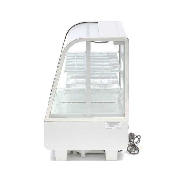Maxima Gastro Glastürkühlschränke - 100 l - 68 cm - Weiß, Bild 3