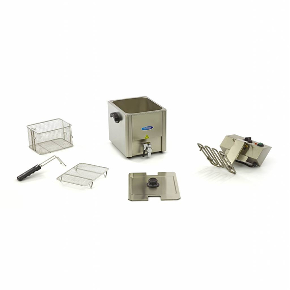 Maxima Gastro Fritteuse - 8 l - 1 Korb - mit Ablasshahn, Bild 8