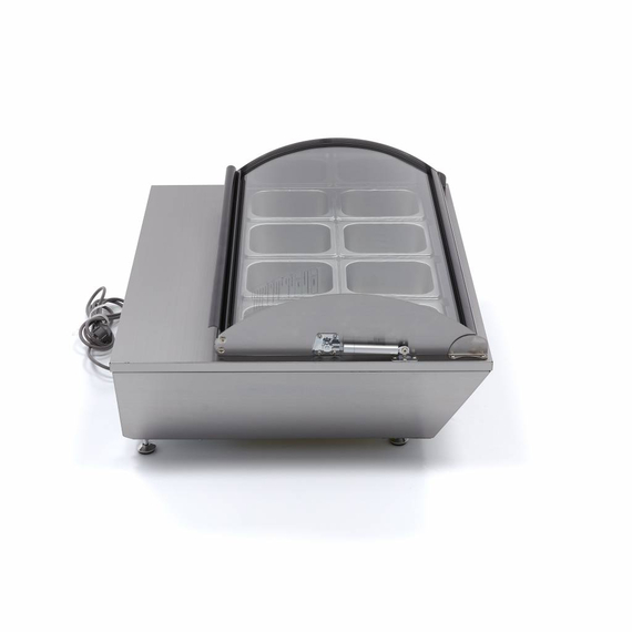 Maxima Gastro Saladette - 67 l - inkl. 8 x 1/6 GN - Tischplatte, Bild 3