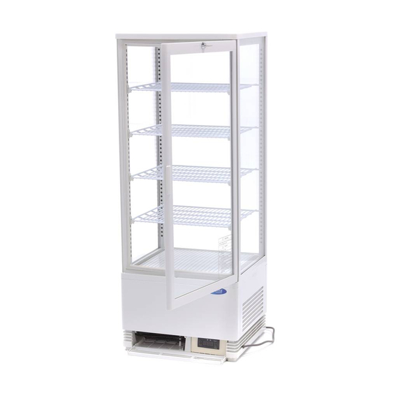 Maxima Gastro Kühlvitrine - 98 l - 43 cm - Weiß, Bild 5