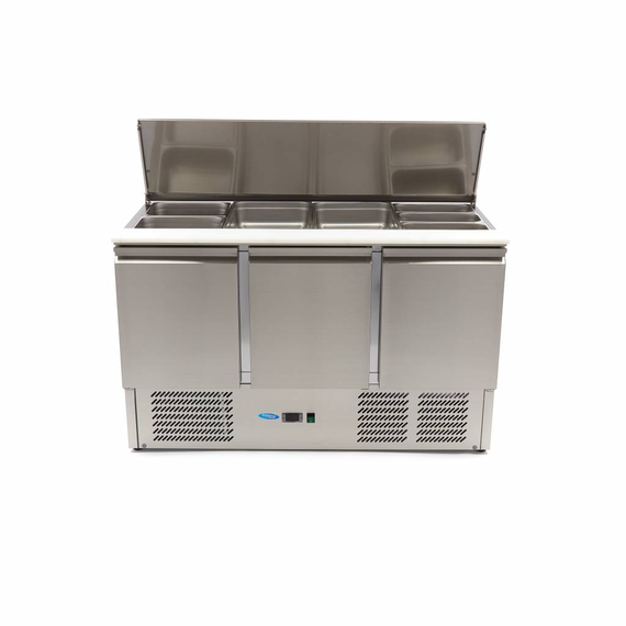 Maxima Gastro Saladette - 400 l - 137 cm - 3 Türen - inkl. Schneidebrett, Bild 6