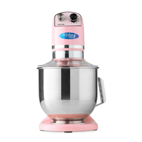 Maxima Gastro Planetenmischer - 7 l - Bis zu 2 kg Teig - Pink, Bild 2