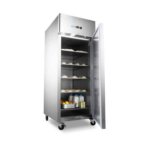Maxima Gastro Bäckerei Gefrierschrank - 800 l - Einstellbare Regale - Passend 60 x 40 cm - auf Rädern, Bild 3