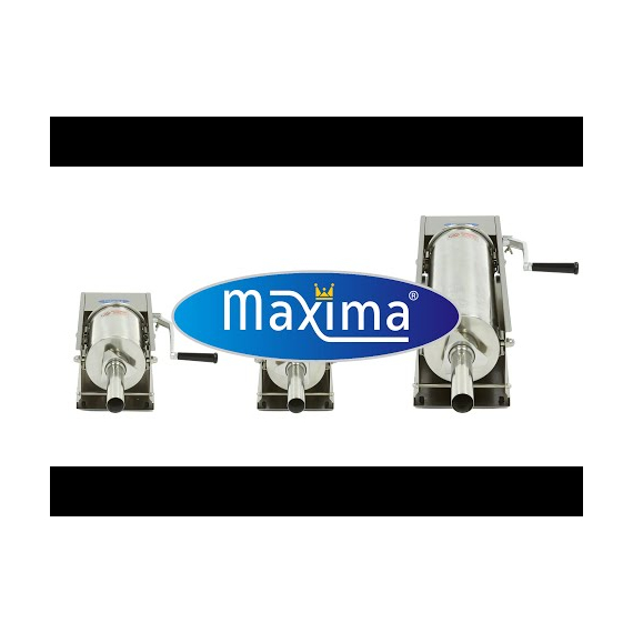 Maxima Gastro Wurstfüller - 7 l - Horizontal - inkl. 4 Füllrohre, Bild 8