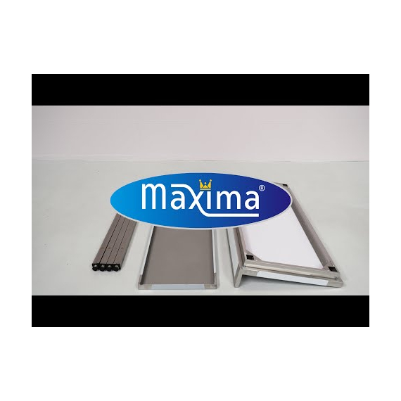 Maxima Gastro Edelstahltisch - 100 x 70 cm - Einstellbare Höhe - mit Backsplash, Bild 6