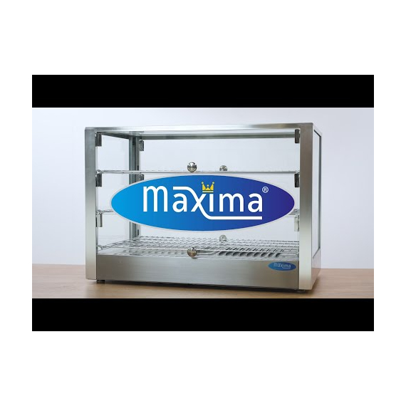 Maxima Gastro Wärmevitrine - 115 l - 70 cm - 3 Regale, Bild 7