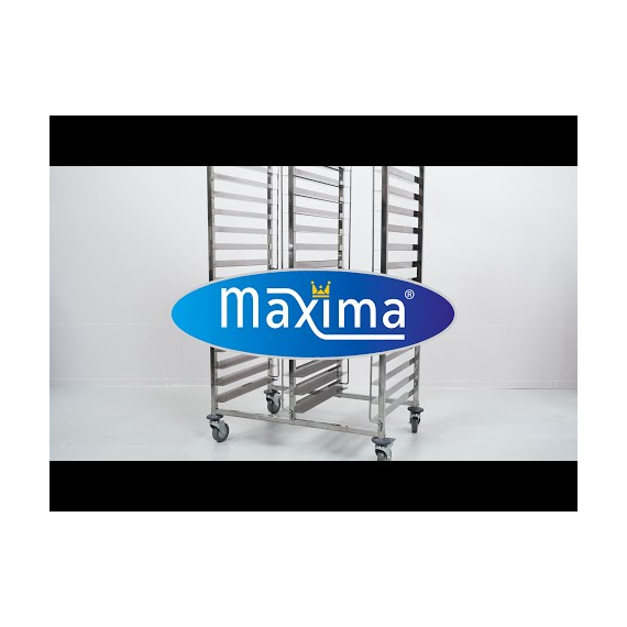 Maxima Gastro Tablettwagen - Bäckerei-Norm - Passt 32 x Tabletts (60 x 40 cm) - exkl. Tabletts, Bild 5