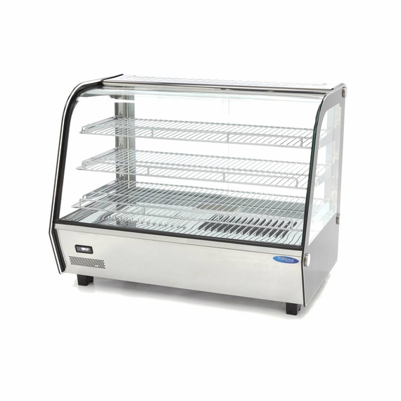 Maxima Gastro Wärmevitrine - 160 l - 85,6 cm - 3 Regale