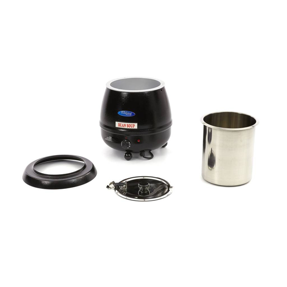 Maxima Gastro Suppenkessel - 10 l - Herausnehmbarer Innentopf - mit Löffelaussparung, Bild 9