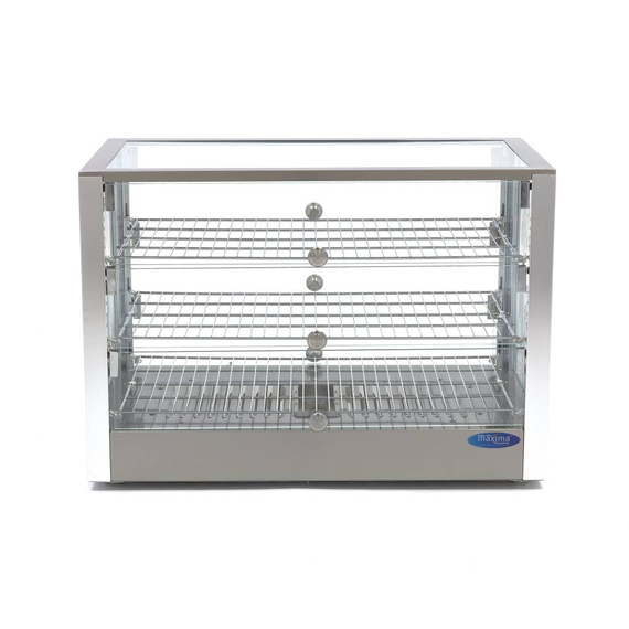 Maxima Gastro Wärmevitrine - 115 l - 70 cm - 3 Regale, Bild 3