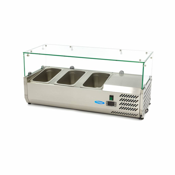 Maxima Gastro Aufsatzkühlvitrine - 95 cm - Passt 3 x 1/3 GN, Bild 5