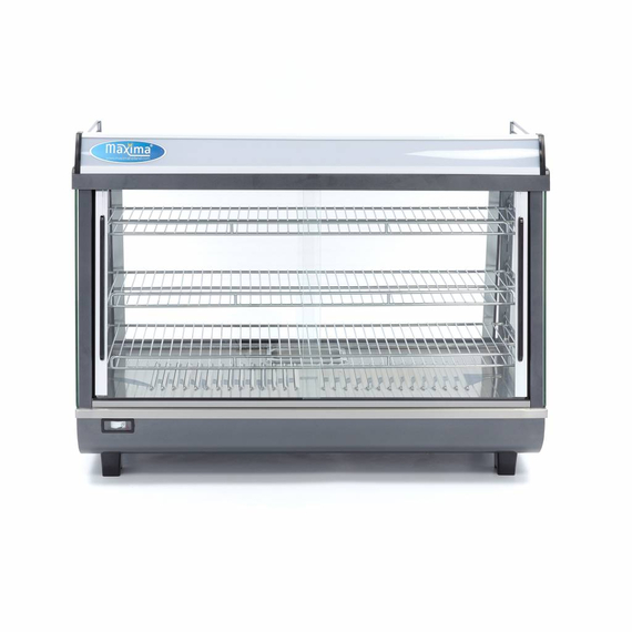 Maxima Gastro Wärmevitrine - 136 l - 91,5 cm - 3 Regale, Bild 2