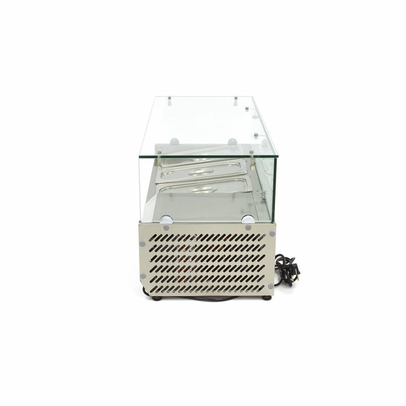 Maxima Gastro Aufsatzkühlvitrine - 95 cm - Passt 3 x 1/3 GN, Bild 3