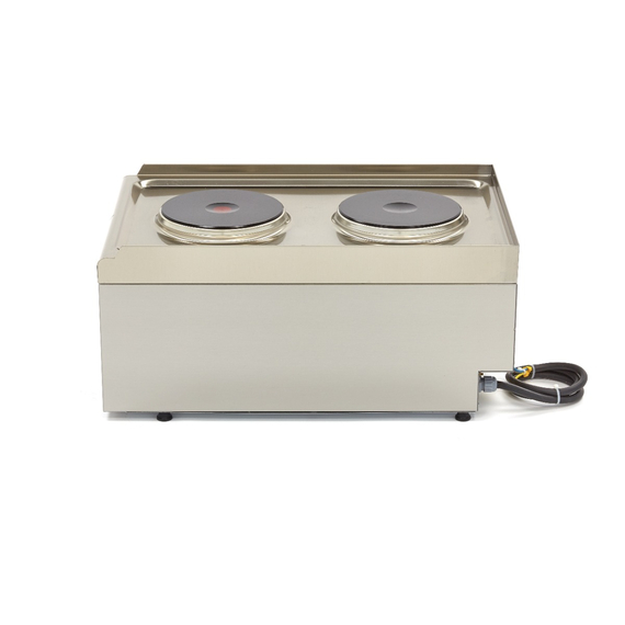 Maxima Gastro Kochfeld - 2 Brenner - Einzeleinheit - 60 cm Tief - Elektrisch, Bild 3