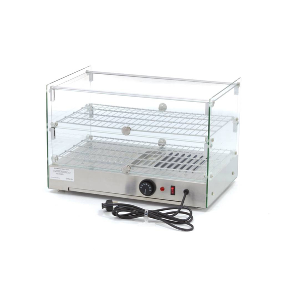 Maxima Gastro Wärmevitrine - 50 l - 55 cm - 2 Regale, Bild 5