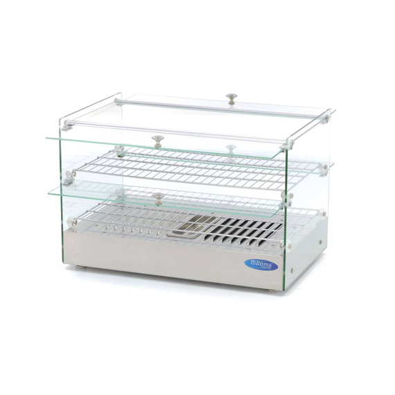 Maxima Gastro Wärmevitrine - 50 l - 55 cm - 2 Regale, Bild 2