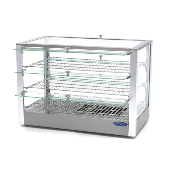 Maxima Gastro Wärmevitrine - 115 l - 70 cm - 3 Regale, Bild 2
