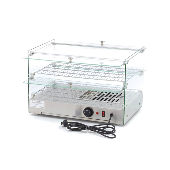 Maxima Gastro Wärmevitrine - 50 l - 55 cm - 2 Regale, Bild 6