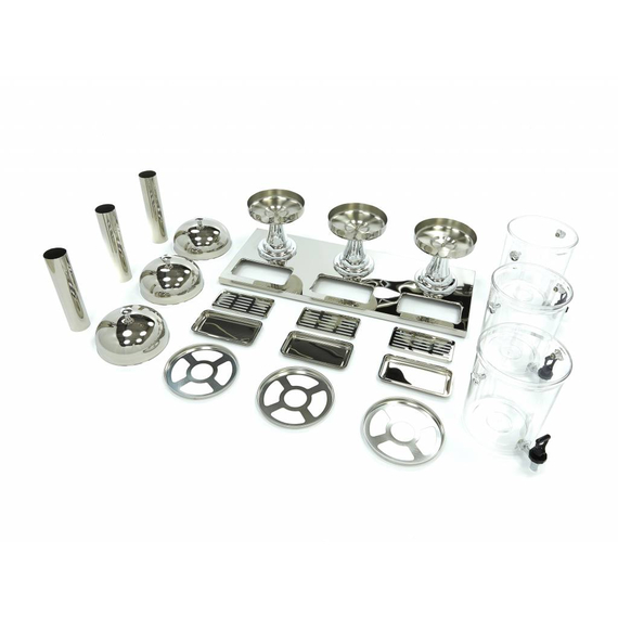 Maxima Gastro Getränkespender - 3 x 8 l - Zentralkühlrohr - funktioniert ohne Stromversorgung, Bild 5