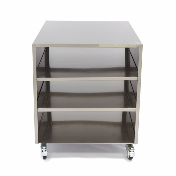 Maxima Gastro Maschinentisch - 60 x 80 cm - 120 kg Ladungskapazität - auf Rädern, Bild 2