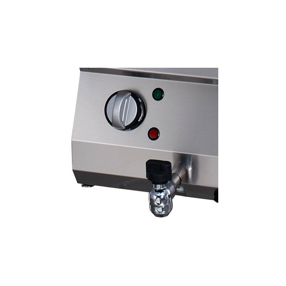 Maxima Gastro Heavy Duty Fritteuse - 1 x 12 l - Einzeleinheit - 70 cm Tief - mit Ablasshahn - Elektrisch, Bild 4