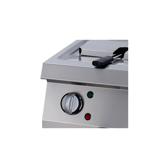 Maxima Gastro Heavy Duty Fritteuse - 1 x 12 l - Einzeleinheit - 70 cm Tief - mit Ablasshahn - Elektrisch, Bild 3