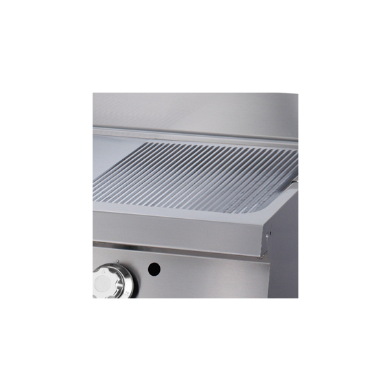 Maxima Gastro Heavy Duty Grillplatte - Halb Gerillt - Doppeleinheit - 70 cm Tief - Gas, Bild 7