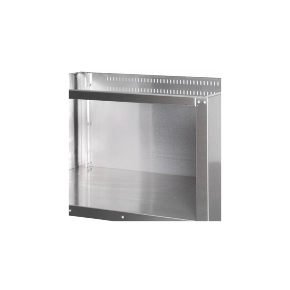 Maxima Gastro Heavy Duty Arbeitsschrank - Doppeleinheit - 70 cm Tief - Offen, Bild 4