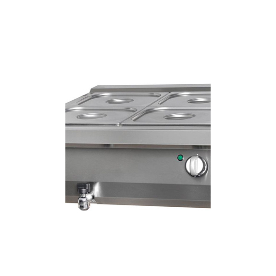 Maxima Gastro Heavy Duty Bain Marie - Doppeleinheit - 70 cm Tief - Elektrisch, Bild 3