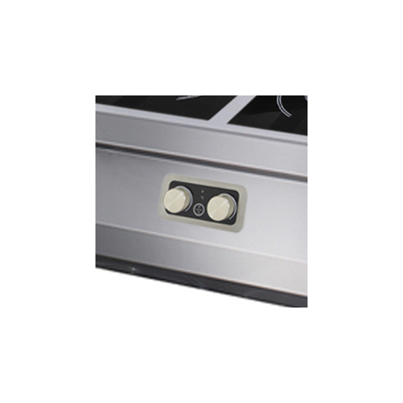 Maxima Gastro Heavy Duty Kochfeld - 2 Brenner - Induktion - Doppeleinheit - 70 cm Tief - Elektrisch, Bild 5