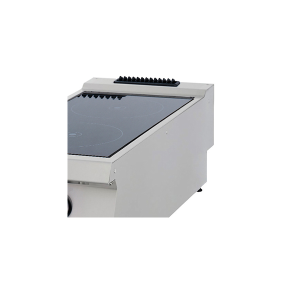 Maxima Gastro Heavy Duty Kochfeld - 2 Brenner - Infrarot - Doppeleinheit - 70 cm Tief - Elektrisch, Bild 5