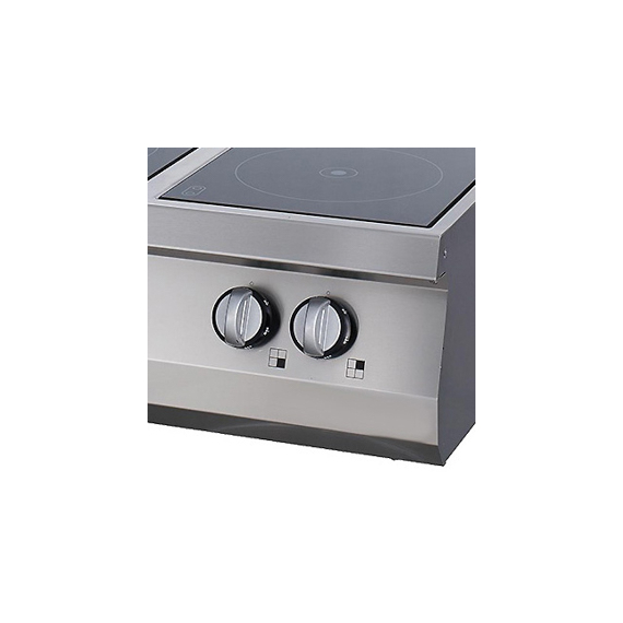 Maxima Gastro Heavy Duty Kochfeld - 4 Brenner - Infrarot - Doppeleinheit - 70 cm Tief - Elektrisch, Bild 5