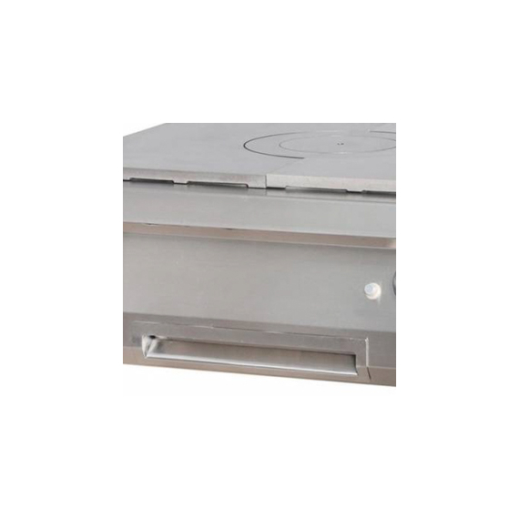 Maxima Gastro Heavy Duty Glühplattenherd - 1 Brenner - Doppeleinheit - 70 cm Tief - Gas, Bild 3