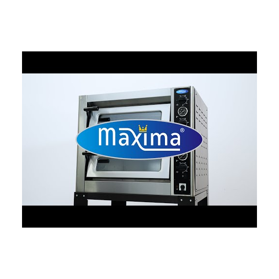 Maxima Gastro Pizzaofen - Passt 4 x Ø 30 cm Pizzas - Doppeldeck, Bild 8