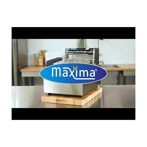 Maxima Gastro Fritteuse - 2 x 6 l - 2 Körbe - Bis zu 2,4 kg Pommes Frites, Bild 8