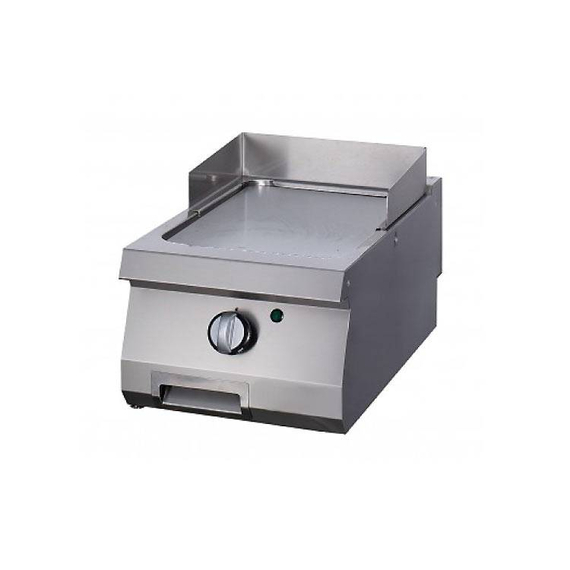 Maxima Gastro Heavy Duty Grillplatte - Glatte Chrom - Einzeleinheit - 70 cm Tief - Gas