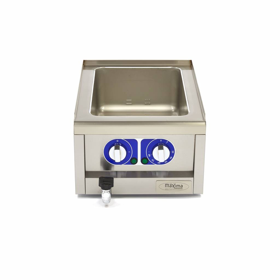 Maxima Gastro Bain Marie - Einzeleinheit - 60 cm - mit Abflusshahn - Elektrisch, Bild 2