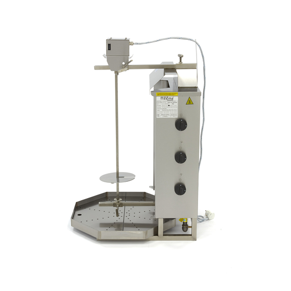 Maxima Gastro Dönergrill - 3 Brenner - 30 kg Fleisch - Gas, Bild 3