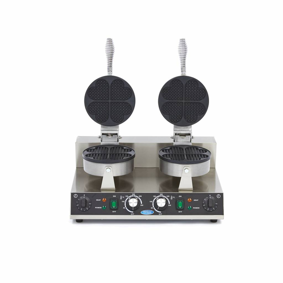 Maxima Gastro Waffelmacher - 8 Waffeln - Herzen - Doppelte, Bild 6